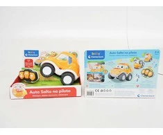 Clementoni Kalbantis nuotoliniu būdu valdomas edukacinis vikrusis automobilis su salto funkcija, vaikams nuo 2 iki 4 metų, mokomasis, lenkių kalba
