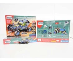 Mechanikos laboratorijos konstrukcijų rinkinys – visureigis – Clementoni 50918