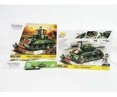 M4A1 Sherman 663 blokai Cobi Klocki