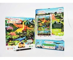 Dėlionė CzuCzu Observational puzzle Dinosaurs 60 pieces educational poster ZA5559