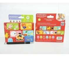 Dėlionė CzuCzu Farm Animals Puzzle for a pair 18m+ 7 puzzles ZA5553