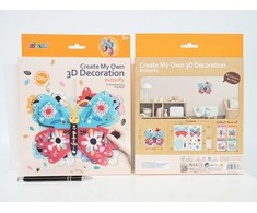Mg Dystrybucja MG 3D dekoracija – drugelis