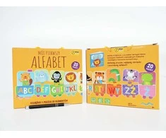 Foksal knygelė ir dėlionė Mano pirmoji abėcėlė 20 vnt. 98602