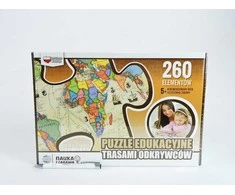 Zachem Dėlionė 260 dalių Atradėjų maršrutais, edukacinė (8047)