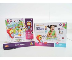 DUMEL DG 82689 Robotas Robby dėlionė ABC