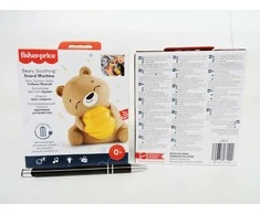 Mattel Fisher Price Raminantis žaislas meškiukas su raminančia muzika ir šviesa