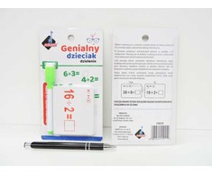 Geni vaikas - matematinio dalijimo kortelės - Askato