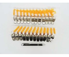 Dromader Teisėjo švilpukas, metalinis, 24 vnt 00673 (24 vnt = 1 pakuotė)
