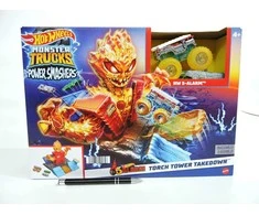 Mattel Hot Wheels Monster Trucks Power Smashers Muzikinis centras ..