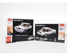 SLUBAN Blocks Race Car AUTO CLASSIC retro pav B1126 277 vnt.