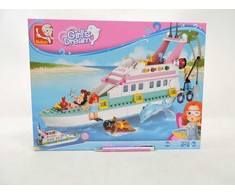 Kruizinė jachta Blocks 329 el 29,6 cm Sluban Girls Friends M38-B0609