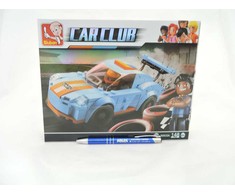 Sluban Klocki Car Club Racing Car 148 vnt Auto Komplektas Vaikams
