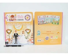 aksjomat Little designer. Parties and fun. Sticker book KS0892