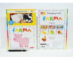 Dėlionė HARPERCOLLINS Akademia...Poznajemy wiat Farma 80495