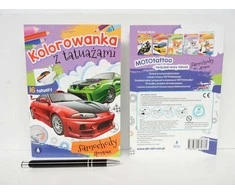 Skrzat Wydawnictwo Kolorow.su tattoo.Sportiniai automobiliai 72761