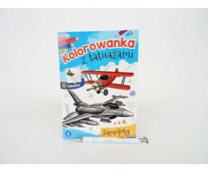 Skrzat Wydawnictwo Kolorow.su tatuiruotė. Lėktuvai 73652