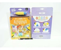Aksjomat Axiom spalvinimo knygelė su vandens žymekliu Aladino lempa 36517