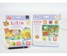 Aksjomat Lotto Žaidimas Su Gyvūnais Mažiems - Lokys 3+