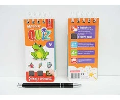 Aksjomat KSIĄŻ. Magiczny quiz su ŻABKĄ, 4+