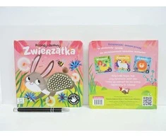 Aksjomat Sensoryinė Knygelė Poznaj i dotknij Zwierzątka KS0971