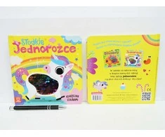 Aksjomat Axiom Sensacinė knyga "Sweet Unicorns" su sequin'ais