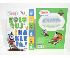 HARPERCOLLINS Koloruj i naklejaj Tomek i przyjaciele 80907