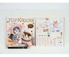 Top Model. Aprenk mane. Lipdukų knyga. Kitty 2024
