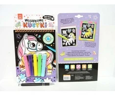 Aksjomat Axiom Piešimo Knyga Velvet Ponies KS1150 Su Žymekliais