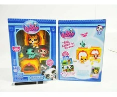 Schleich LITTLEST PET SHOP, figurka, zest., Džiunglės, 3fig