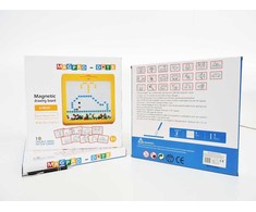 Norimpex Magpad Montessori magnetinė mozaikinė lenta vaikams