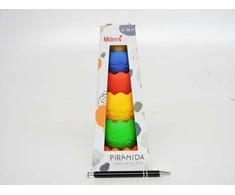Hencz Toys HENCZ 814 kontrasto sensorinė piramidė
