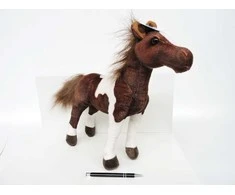 Dubi pliušinis Hucul arklys 35 cm 16467