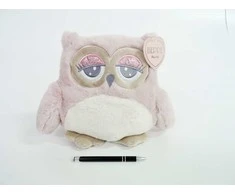 Beppe *PLUSZ sowa, ABBY, rožinė-kreminė, 23 cm