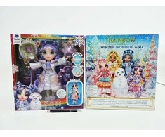 MGA 120865-EUC „Rainbow High Winter Wonderland“ lėlė – violetinė