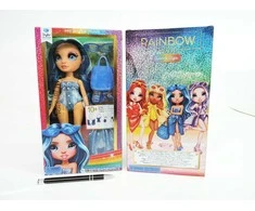 MGA 507307-EUC Rainbow High Swim &amp; Style Fashion Doll- Skyler (Mėlyna)