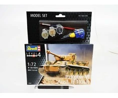 Revell tankas Tiger I (PzKpfw VI Ausf. H) dovanų rinkinys 1/72, su dažais