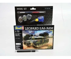 Revell Leopard 2A6/A6M tanko dovanų rinkinys 1/72 su dažais ir klijais