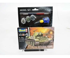 Revell T-34-76 1940 dovanų rinkinys 1:76 su klijais ir dažais