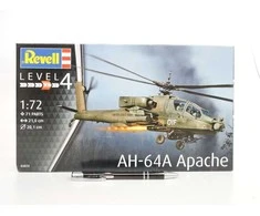 Revell AH-64A Apache 1:72 sraigtasparnio plastikinis modelio surinkimo rinkinys