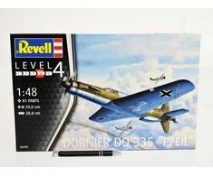 Revell Dornier Do 335 Pfeil 1/48 plastikinis lėktuvo modelis (03795)