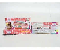 Lean Toys Apyrankių kūrimo rinkinys su rožine dėžute