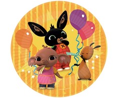 TALERZYKI PAPIEROWE Bing Party, 23 cm, 8 vnt.