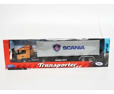 WELLY 1:32 sunkvežimis su priekaba Scania 12470 12626.
