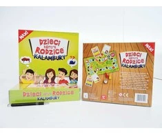Kangur Gry „Kangaroo Games“ žaidimas „Kangaroo“ prieš tėvus „Charades Maxi“ 71443
