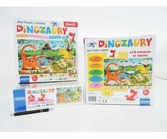 Granna Dėlionė Dinozaurai vaikams, 24 dalys, 3+, spalvota