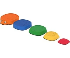 Aosom Balansavimo akmenukai vaikams, 37.8x33.5x28 cm, įvairiaspalviai, plastikas