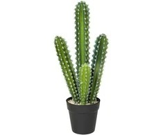 Aosom Dirbtinis augalas, Kaktusas, 13x53 cm, Žalia, Plastikas