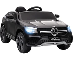 Aosom Elektrinis vaikiškas važiuojamas automobilis 105x68x50 cm Juodas Plastikas Metalas