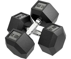 Aosom Hantel 16,2x16,2x11 cm juoda, metalas, neslystanti rankena