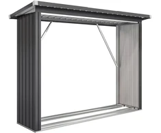 Aosom Malkinė 213x66,5x150 cm Tamsiai pilka Plienas